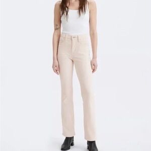 NWT LEVI STRAUSS 725 HIGH RISE BOOTCUT CORDUROY WOMEN'S PANTS SZ 32